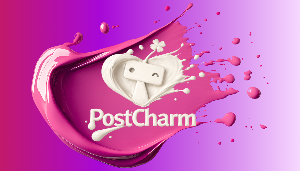 PostCharm dashboard and workflow